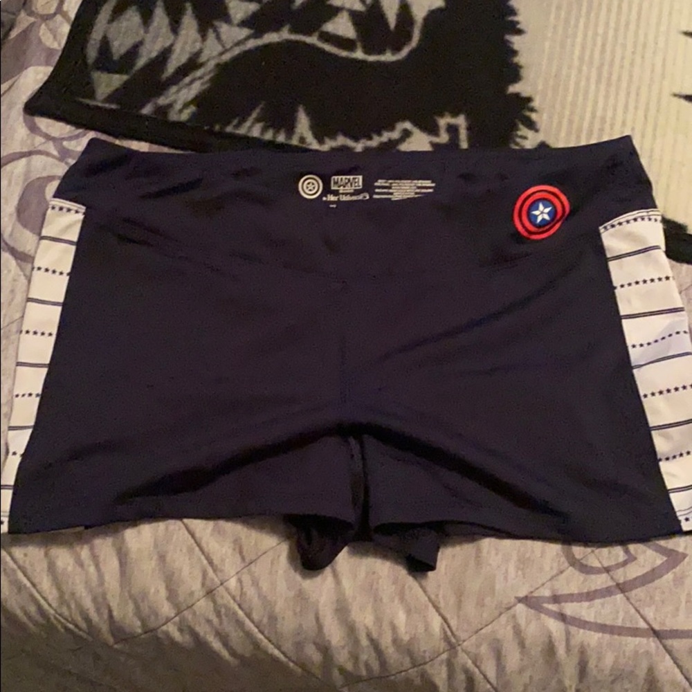 Her universe workout shorts